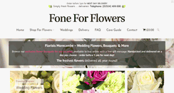 Desktop Screenshot of foneforflowers.co.uk